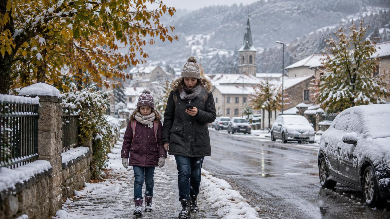 Météo-France confirme le retour de la neige : jusqu'à 10 cm attendus dans ces communes avant les vacances de la Toussaint