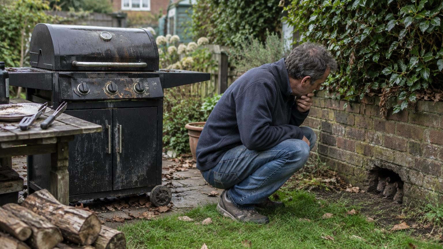 Mon voisin a cessé d’utiliser son barbecue depuis plusieurs mois, et ce n’est pas parce qu’il a arrêté la viande : il a découvert ce qui vivait juste à côté