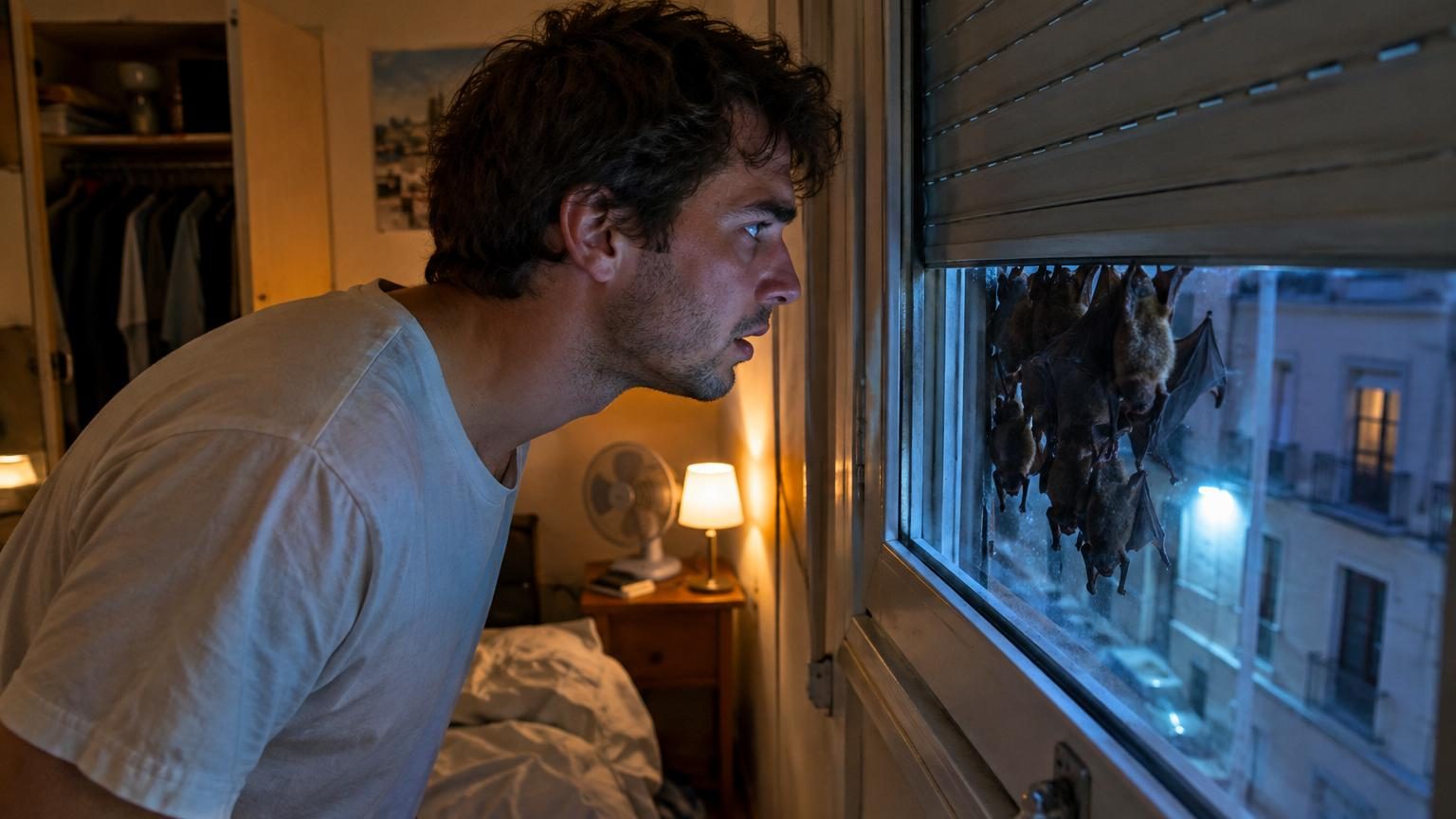 Mon voisin dort désormais avec la fenêtre fermée même quand il fait chaud, et ce n’est pas une question de confort : il a découvert ce qui se trouvait juste derrière son volet