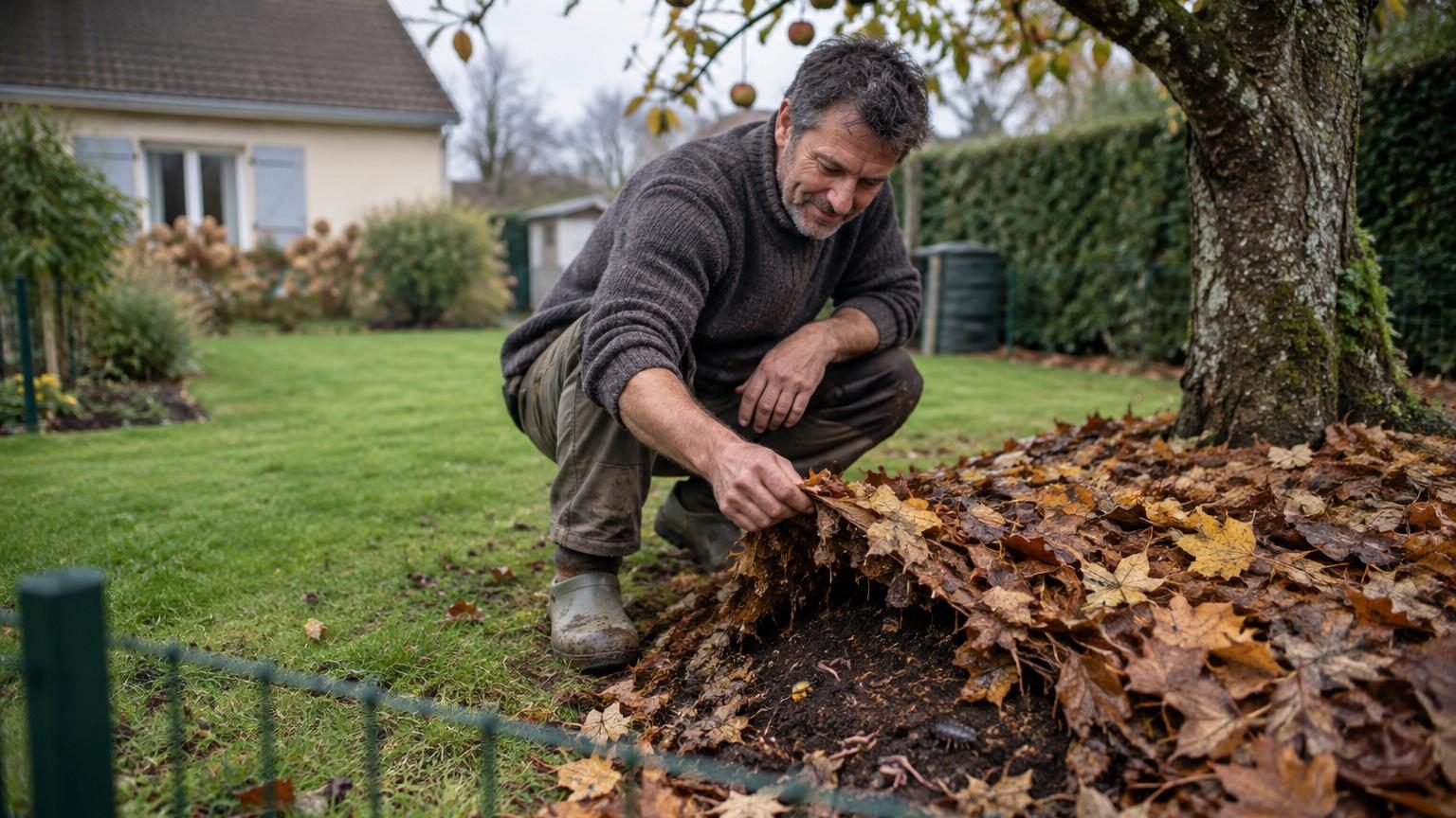 Mon voisin ne nettoie plus les feuilles mortes au fond de son jardin depuis octobre, et ce n’est pas parce qu’il aime les jardins sauvages : il sait ce qu’elles protègent