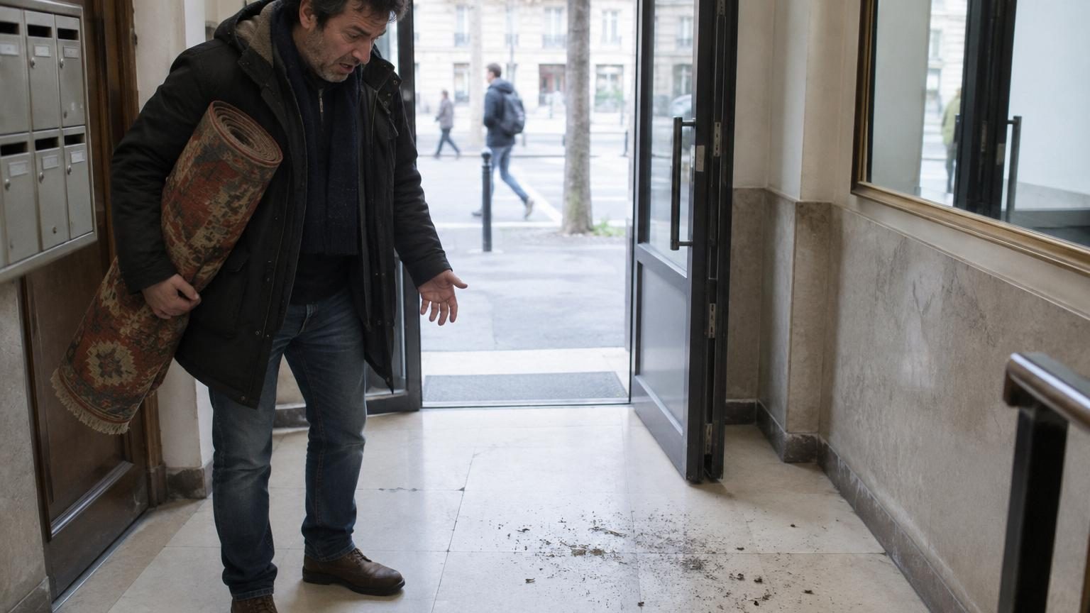 Mon voisin ne secoue plus jamais ses tapis devant chez lui depuis l’hiver dernier, et ce n’est pas par peur de déranger les autres : il a découvert ce qui pouvait tomber avec la poussière