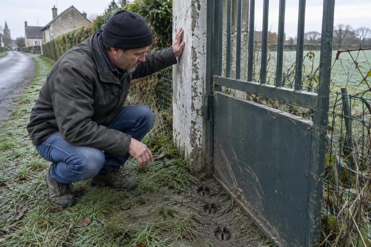 Mon voisin vérifie son portail tous les matins depuis plusieurs semaines, et ce n’est pas parce qu’il craint les cambriolages : il a remarqué quelque chose d’étrange autour de chez lui