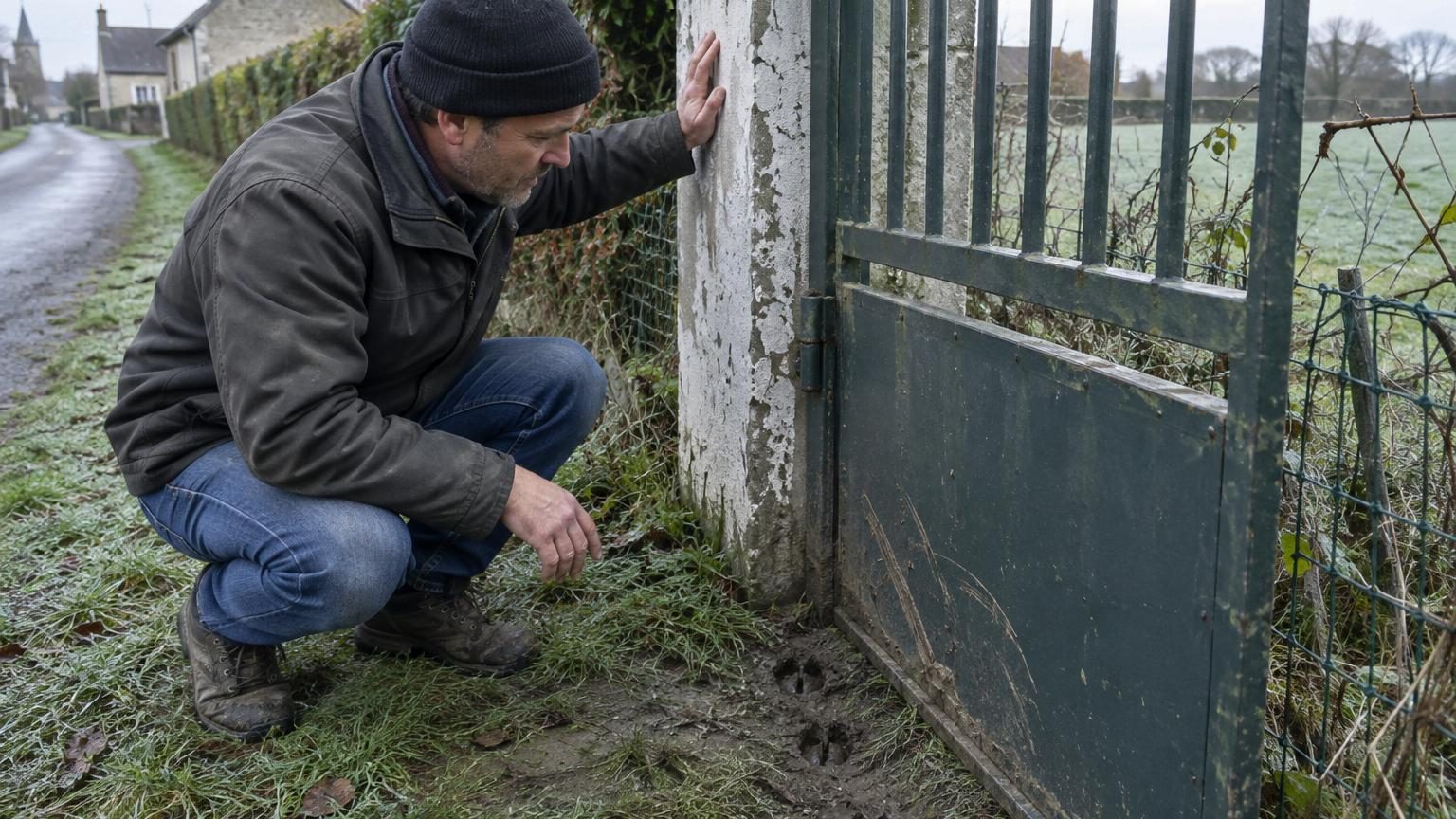Mon voisin vérifie son portail tous les matins depuis plusieurs semaines, et ce n’est pas parce qu’il craint les cambriolages : il a remarqué quelque chose d’étrange autour de chez lui