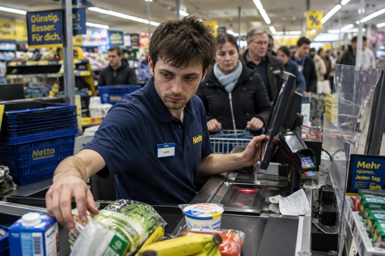 Nathanaël, ex-salarié chez Lidl : lancé en caisse un vendredi à 17h face à la queue, voici ce qu'il raconte des conditions réelles