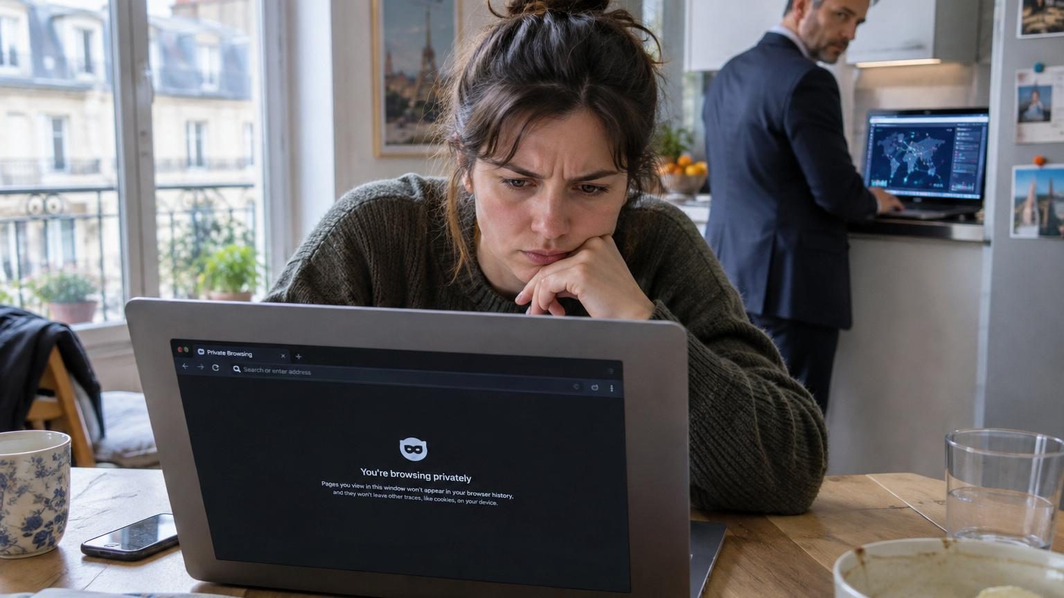 Navigation privée : ce que le mode incognito ne cache absolument pas, contrairement à ce que croient des millions d'internautes