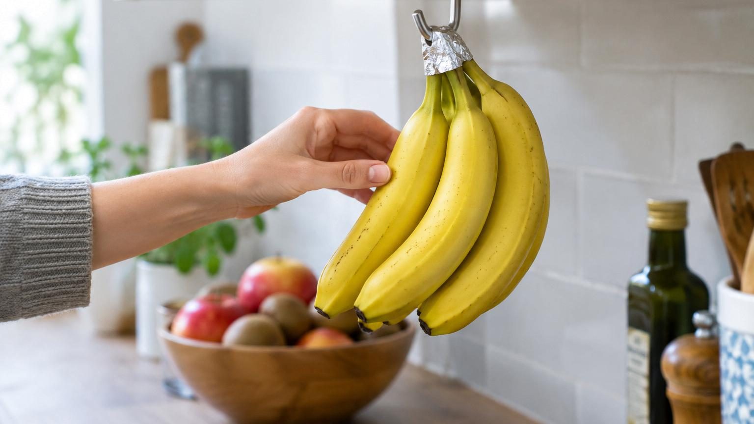 Ni au réfrigérateur ni dans la corbeille à fruits : voici où ranger vos bananes pour qu'elles restent jaunes bien plus longtemps