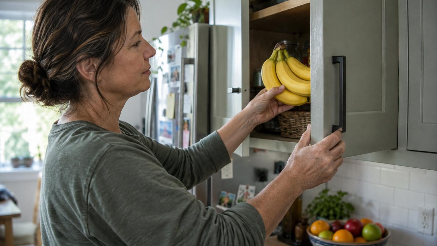 Ni au réfrigérateur ni dans la corbeille à fruits : voici où ranger vos bananes pour qu'elles restent jaunes bien plus longtemps