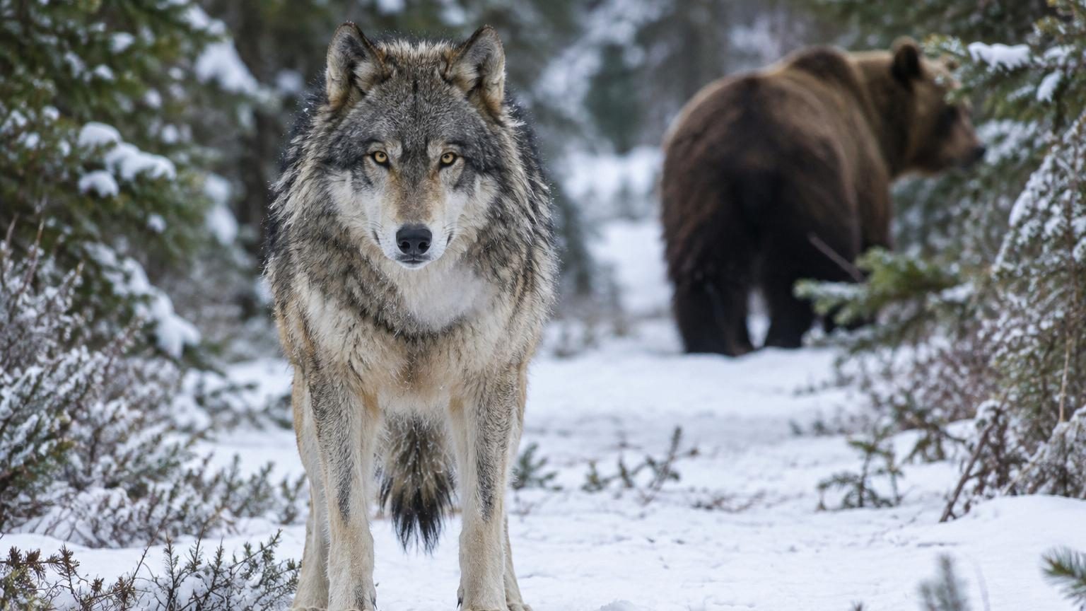 Ni l'ours ni le puma : voici le prédateur qui terrifie les plus grands carnivores d'Amérique du Nord