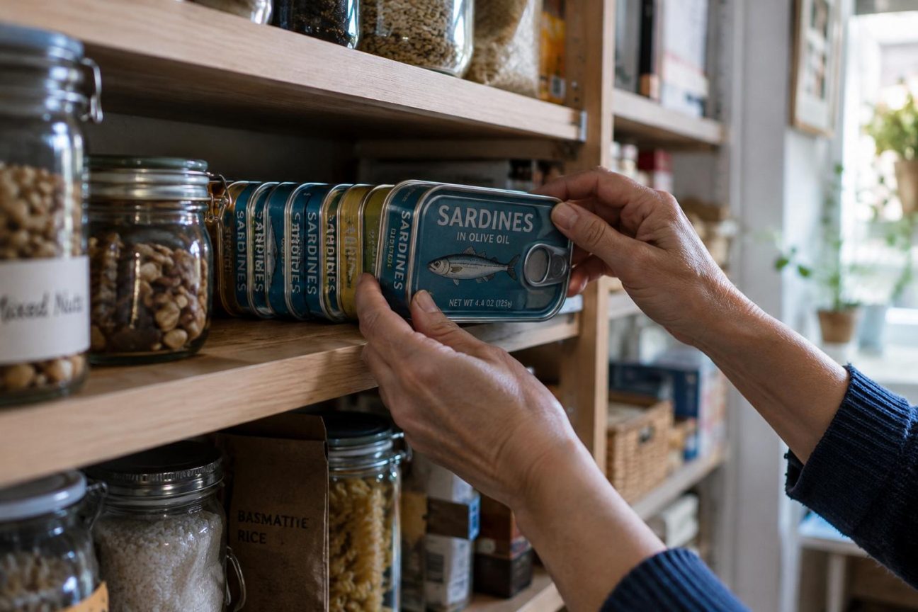Ni près du four, ni sous l'évier : voici le seul endroit où ranger vos boîtes de sardines pour qu'elles restent savoureuses des années