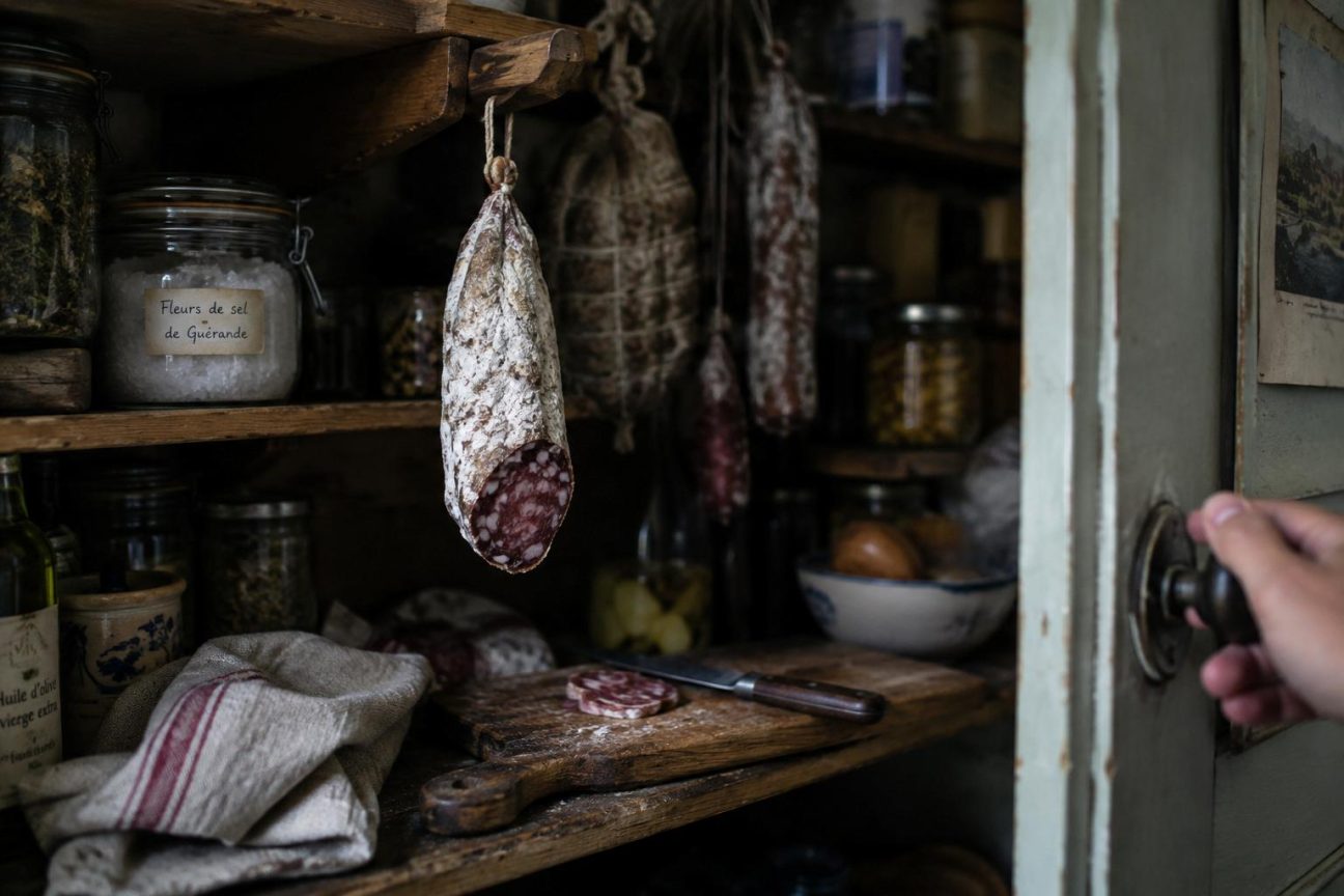 Ni sur le plan de travail, ni au réfrigérateur : l'endroit où conserver le saucisson pour garder sa texture et ses arômes