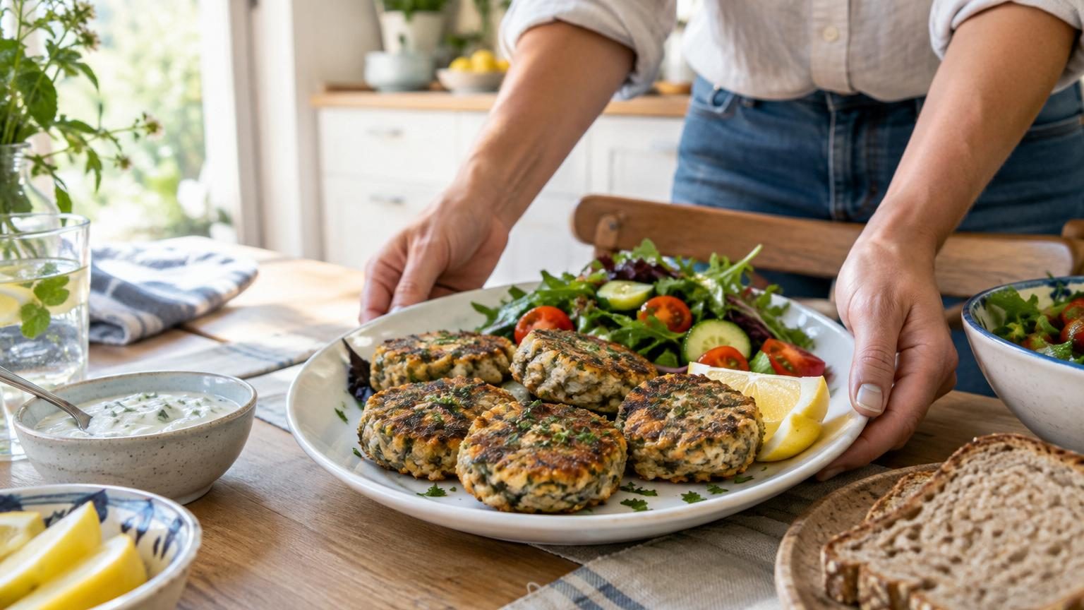 Ni viande ni œufs : ces galettes de sardines font le plein de bons nutriments pour un repas léger et équilibré