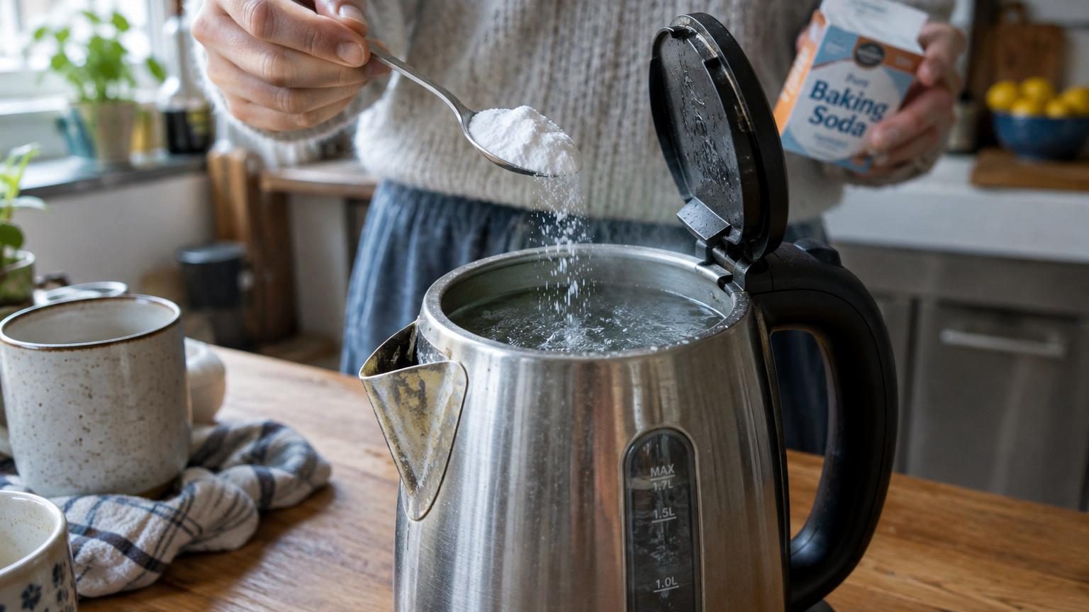 Ni vinaigre ni savon : l'astuce 100 % naturelle qui élimine le calcaire de votre bouilloire et prolonge sa durée de vie