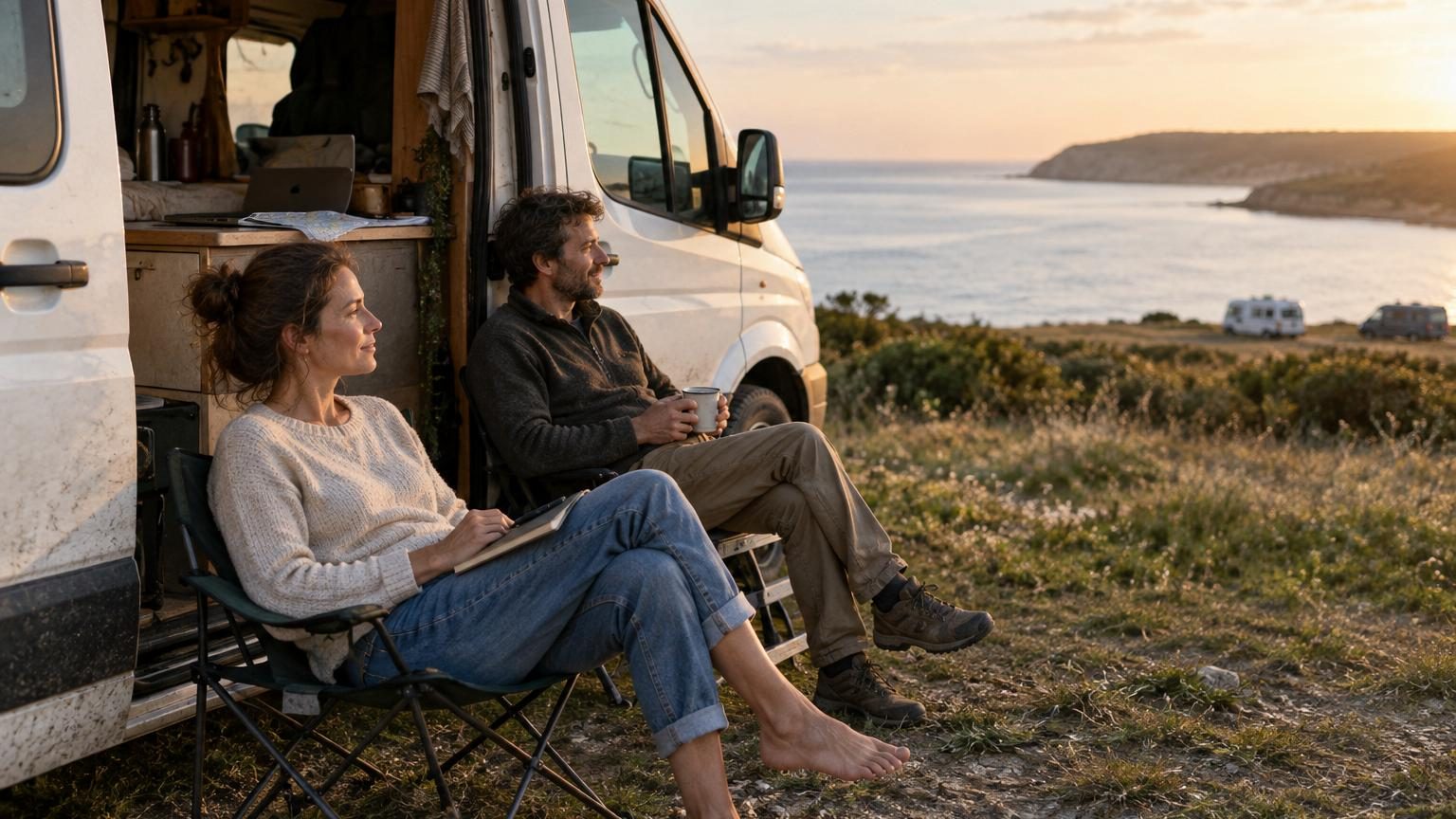 « Nous étions devenus obsédés par les horaires » : après des années en camping-car, ce couple décide de revoir entièrement sa façon de voyager