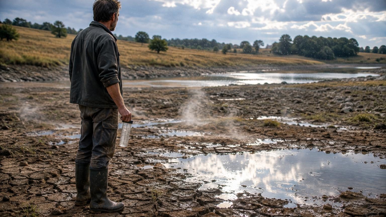 On croyait que la pluie finissait dans nos rivières et nos nappes : en France, 6 gouttes sur 10 repartent vers le ciel avant même d'avoir coulé