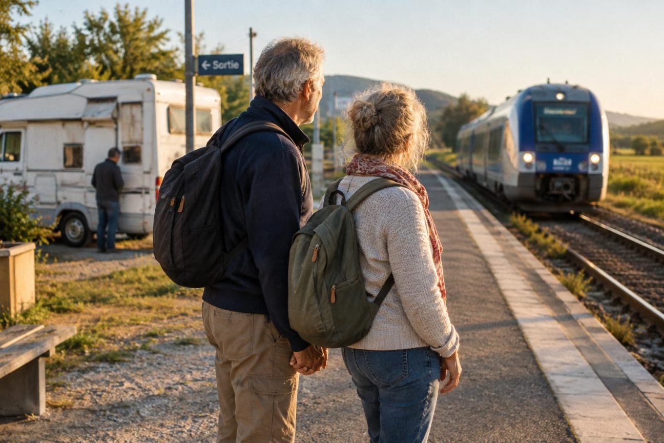 « On en avait assez de tout prévoir » : après cinq camping-cars, ce couple de retraités change complètement sa façon de voyager et surprend son entourage