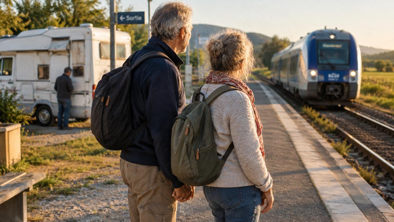 « On en avait assez de tout prévoir » : après cinq camping-cars, ce couple de retraités change complètement sa façon de voyager et surprend son entourage