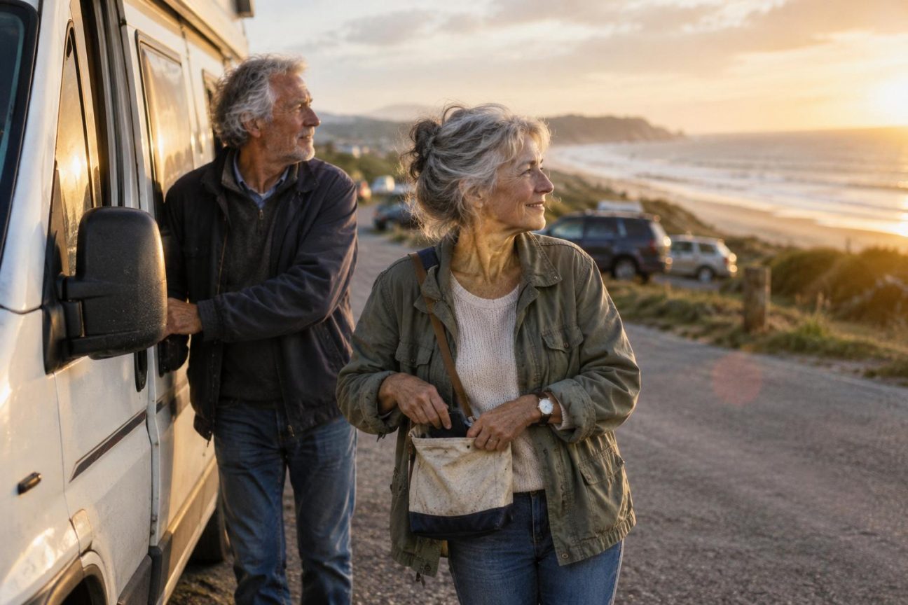 « On passait notre temps à surveiller l’heure » : après des années en camping-car, ce couple de retraités adopte une solution étonnante pour voyager