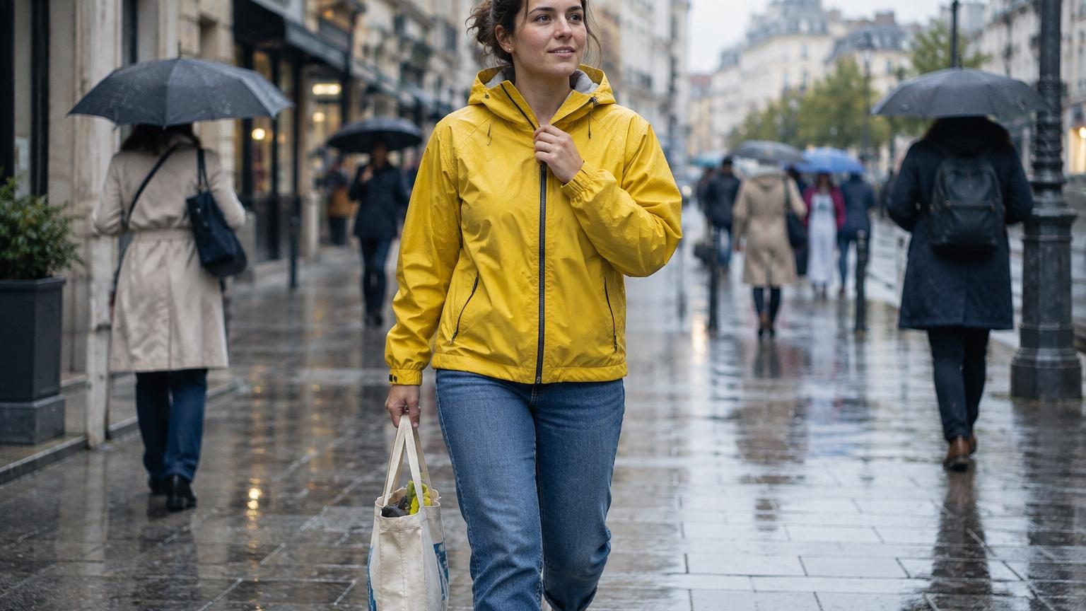 Oubliez le trench : cette veste imperméable Decathlon à moins de 30 euros devient le réflexe de la mi-saison