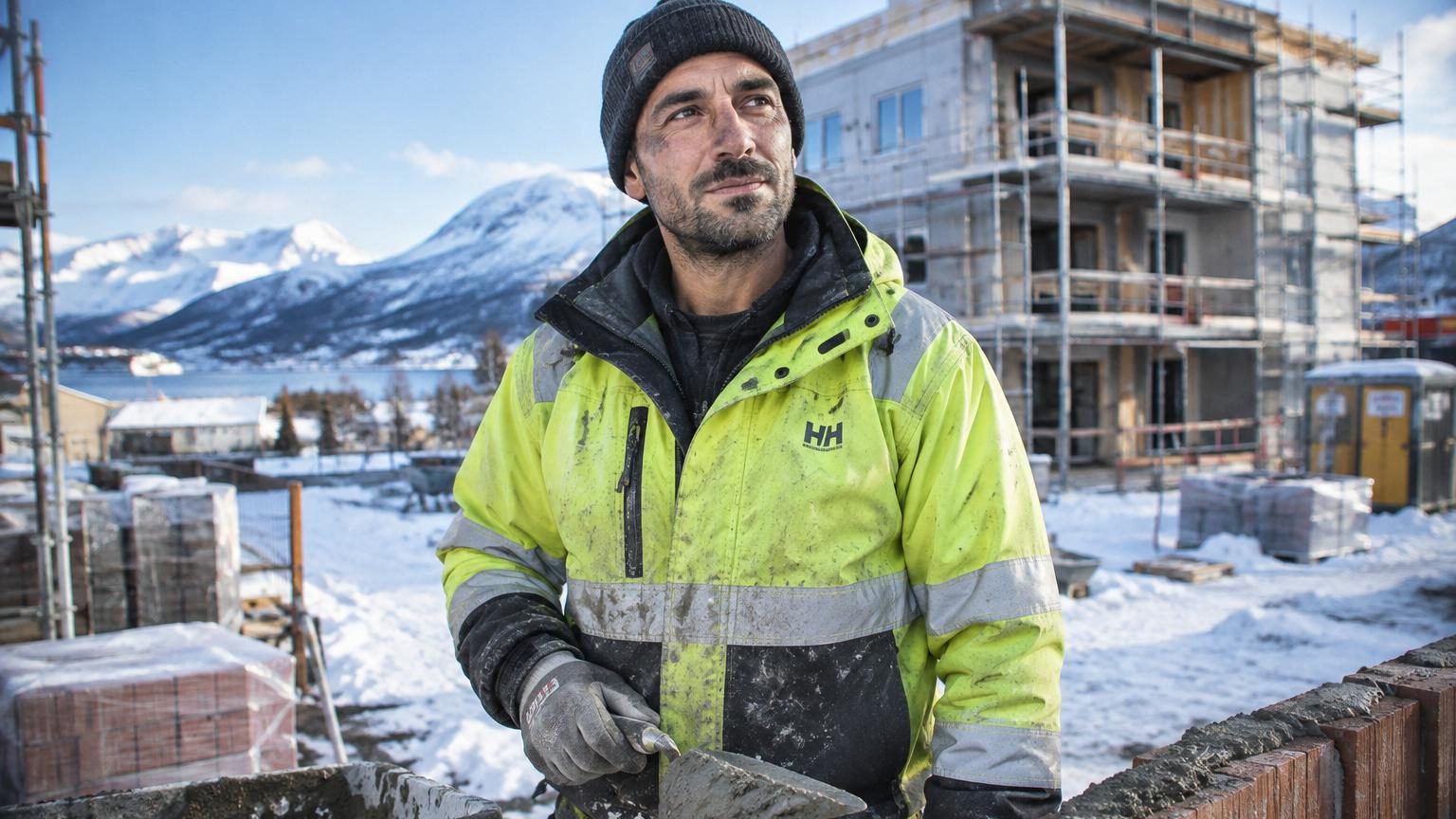 Pablo, maçon en Norvège : « Le salaire est de 6 200 euros et nous travaillons de 8 heures à 16 heures »