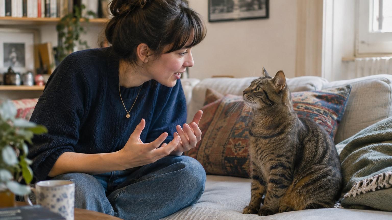 Parler à son chat sert-il vraiment à quelque chose ? Voici ce qu'il comprend quand vous lui racontez votre journée