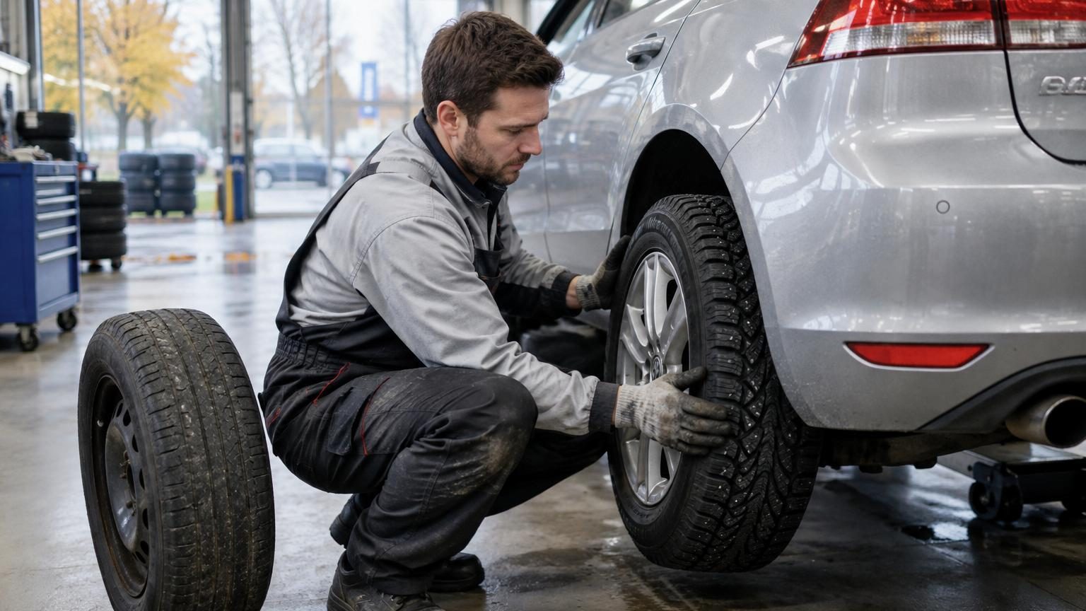 Passage aux pneus hiver : les experts du contrôle technique conseillent une règle surprenante