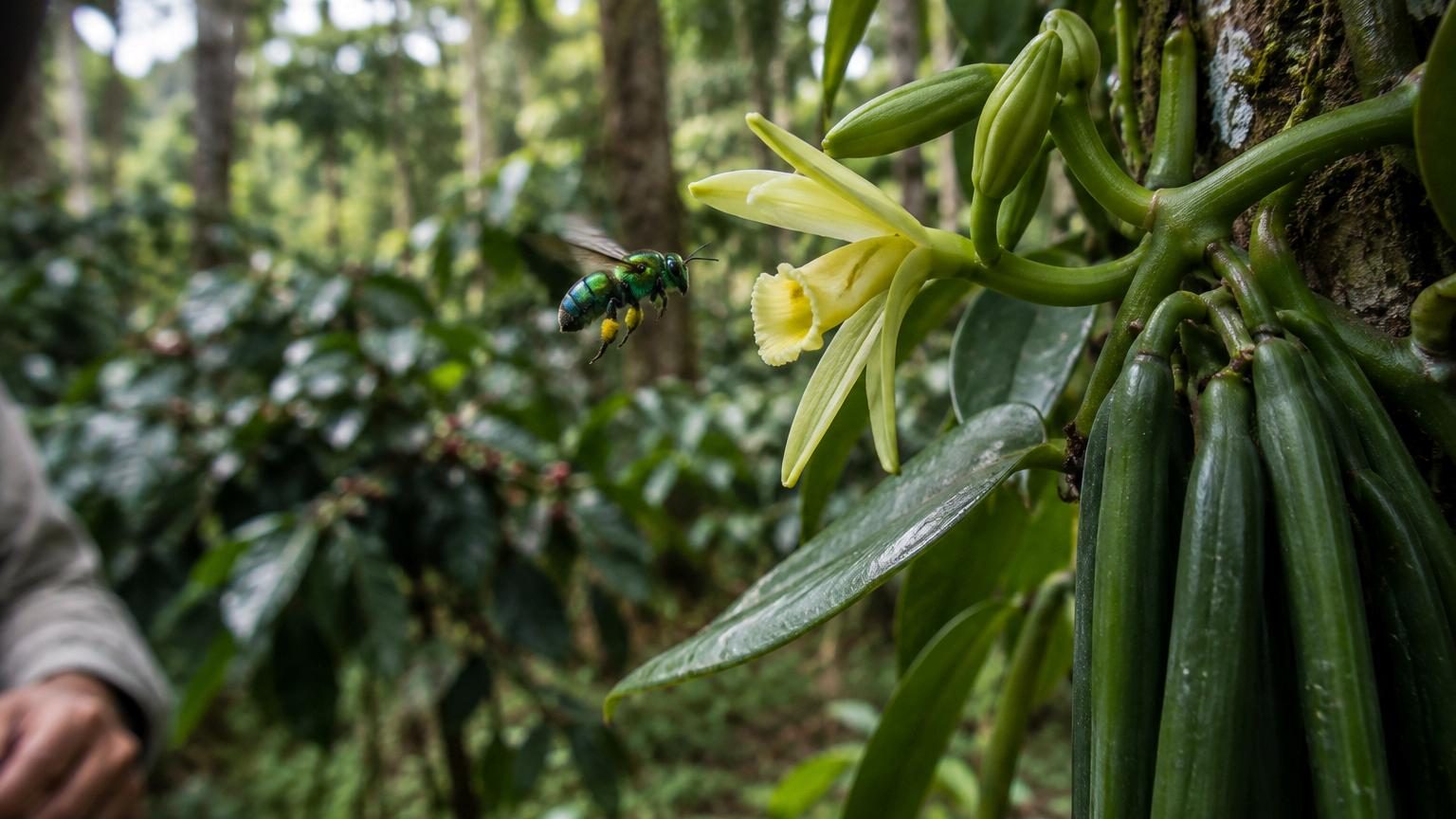 Pendant 300 ans, personne ne savait qui pollinisait la vanille au Mexique : un chercheur vient d'identifier les abeilles responsables