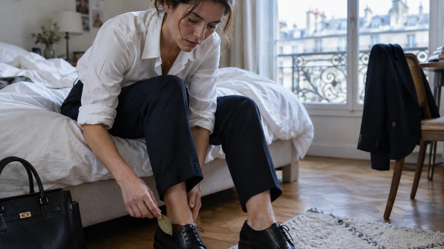 Placer une feuille de laurier dans ses chaussures : à quoi ça sert et pourquoi de plus en plus de gens le font avant d'aller travailler