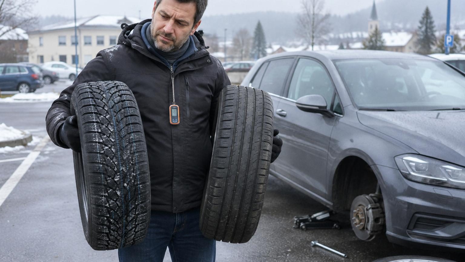 Pneus hiver : un expert démonte la règle que tout le monde applique, elle n'est « que partiellement vraie »