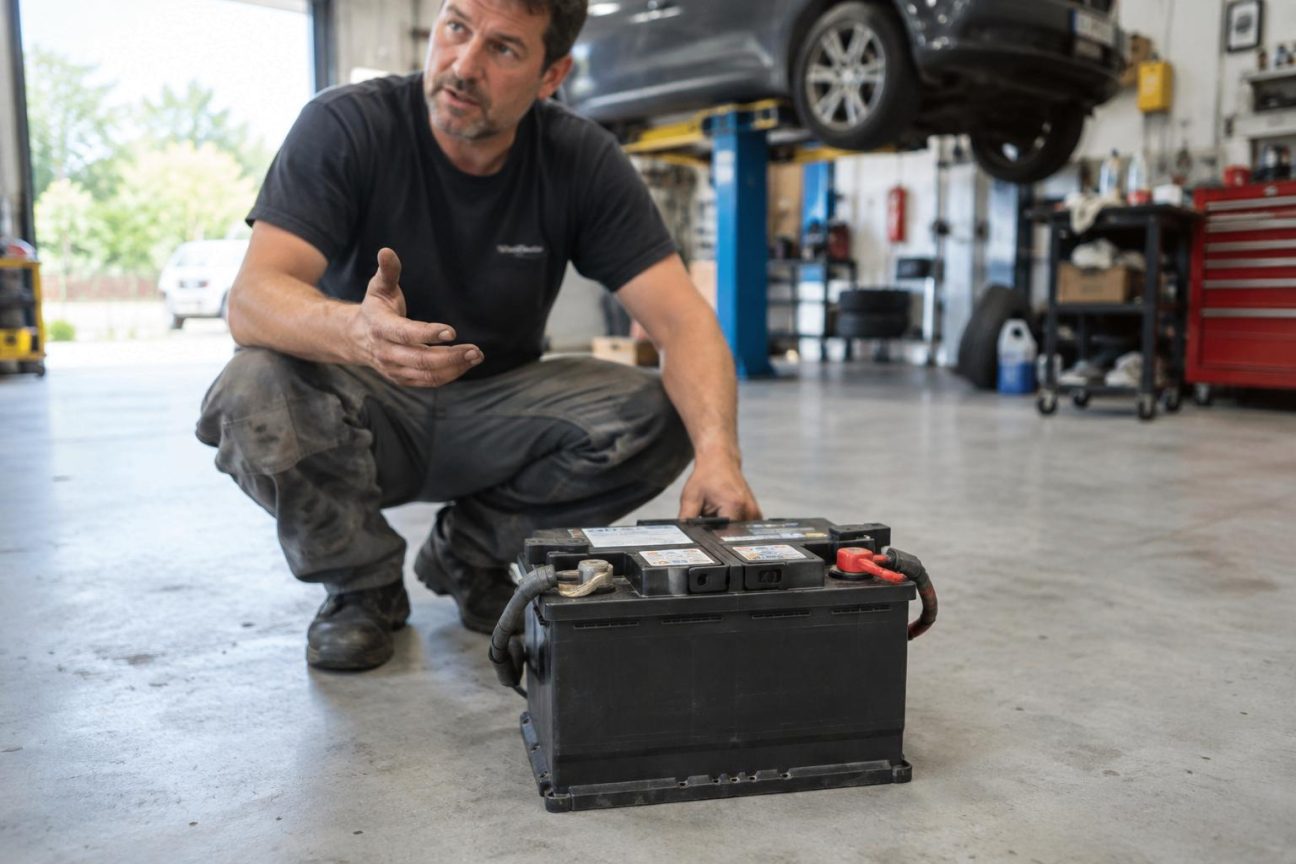 Poser sa batterie 12 V sur le sol en béton la viderait : ce que disent vraiment les experts aujourd'hui