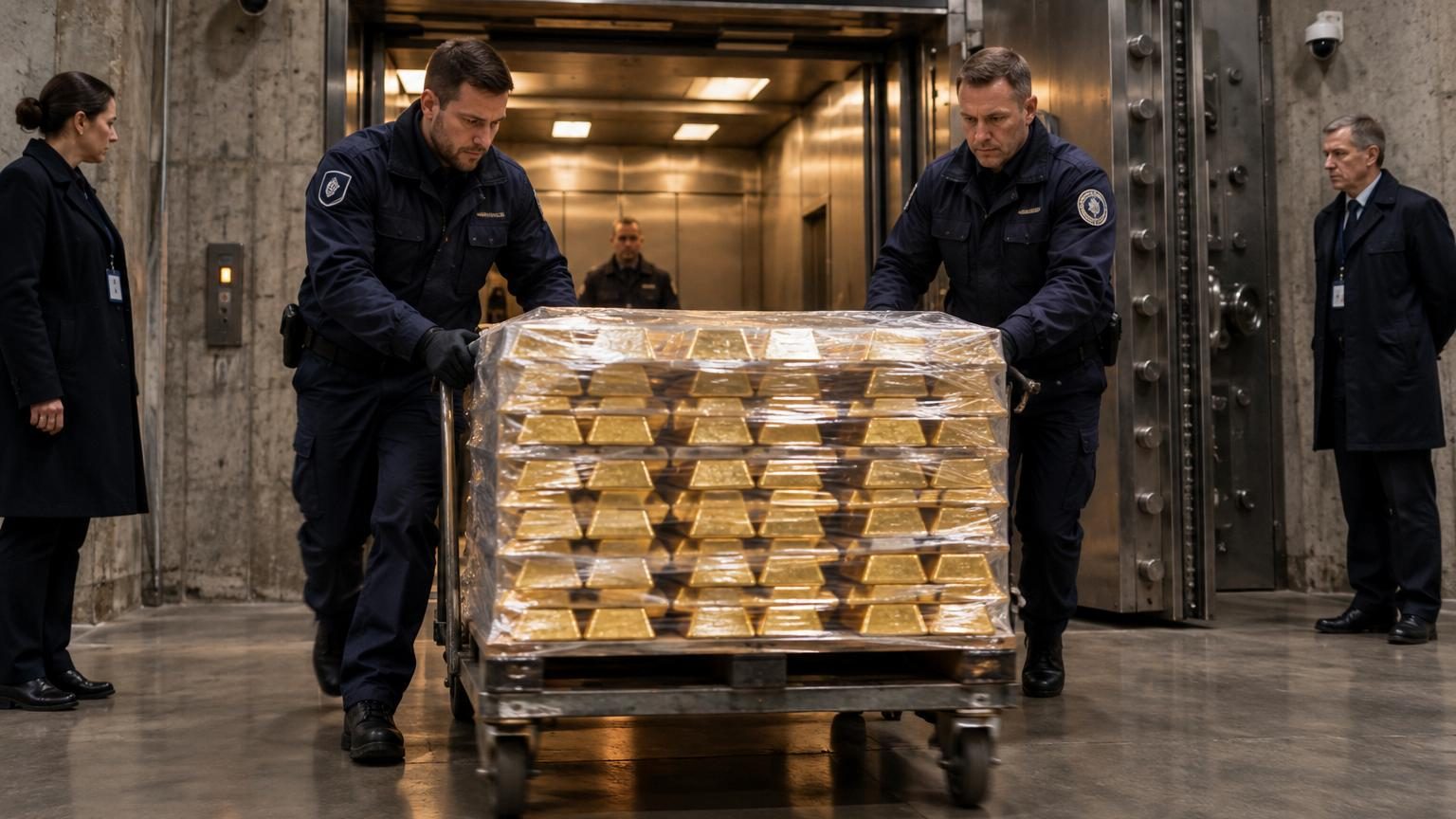 Pour la deuxième fois de son histoire, la France rapatrie ses 129 tonnes d'or stockées aux États-Unis : l'opération s'est achevée en janvier 2026