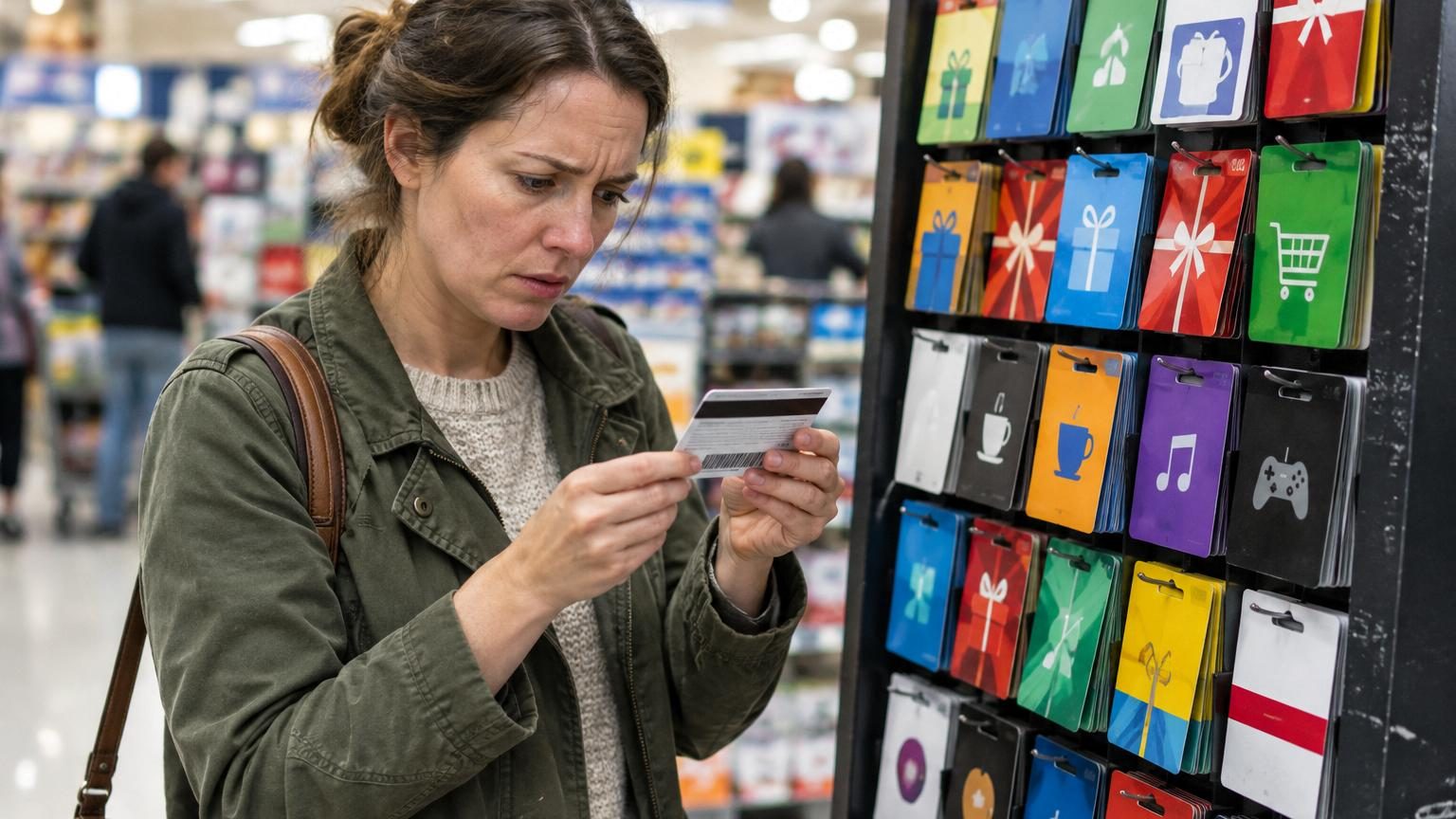 Pourquoi il ne faut jamais acheter une carte cadeau sur le présentoir du magasin : voici ce que risque votre argent