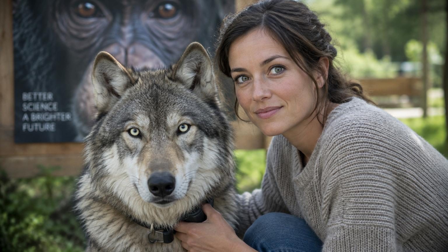 Pourquoi le blanc de nos yeux est visible alors que les grands singes ont le regard sombre : les loups partagent ce trait avec nous