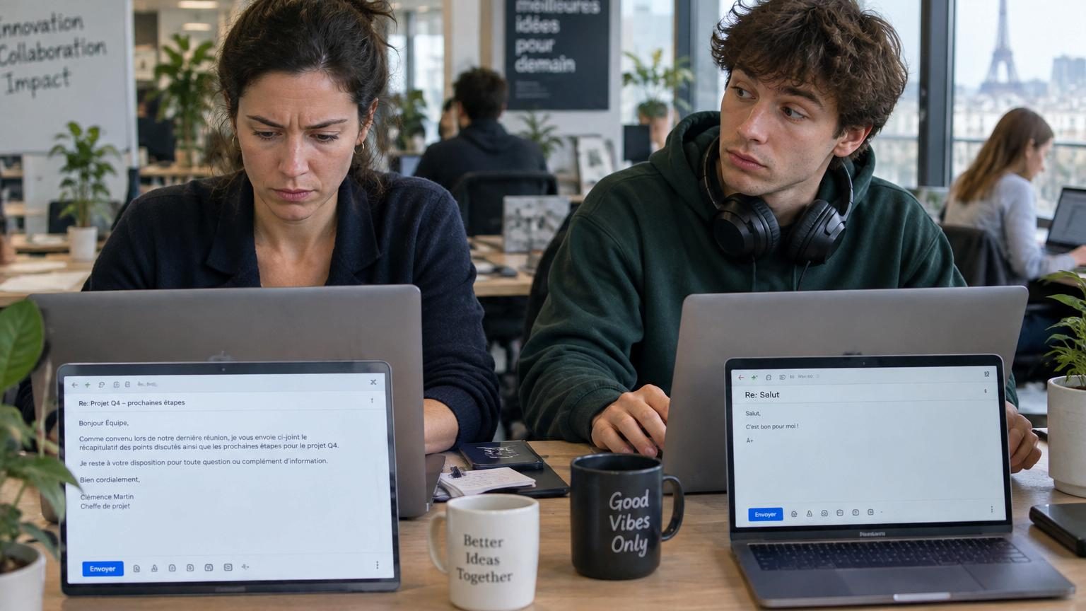 Pourquoi les millennials signent encore leurs mails avec des formules de politesse ? La génération Z ne comprend toujours pas, et le fossé se creuse au bureau