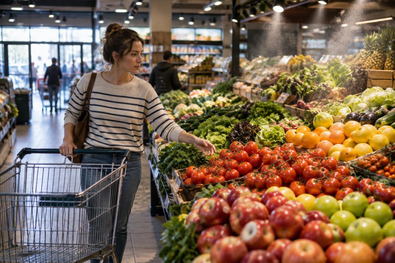 Pourquoi les supermarchés placent toujours les fruits et légumes à l'entrée : la raison n'a rien à voir avec la fraîcheur