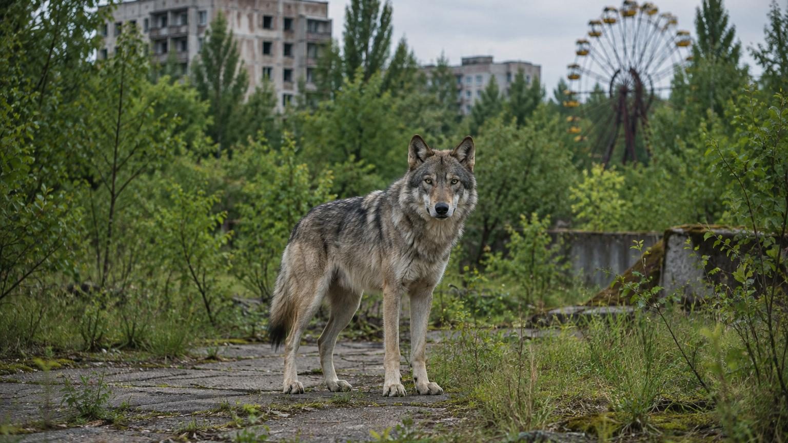 Quarante ans après la catastrophe, la science confirme que Tchernobyl abrite plus de loups que plusieurs réserves naturelles protégées