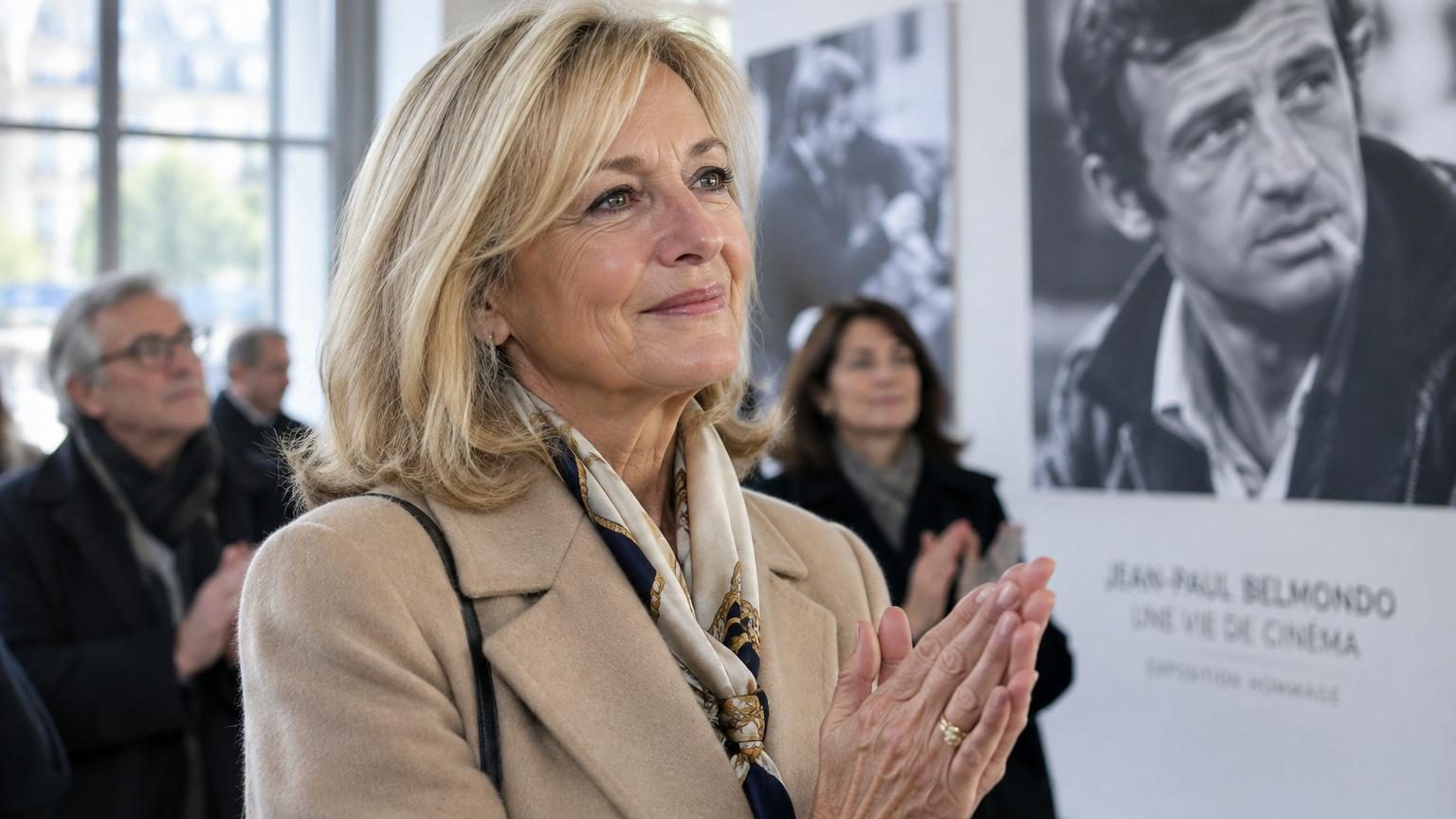 Quatre ans après la mort de Jean-Paul Belmondo, son ex-femme Natty applaudit l'hommage qui ouvre ses portes en plein cœur de Paris