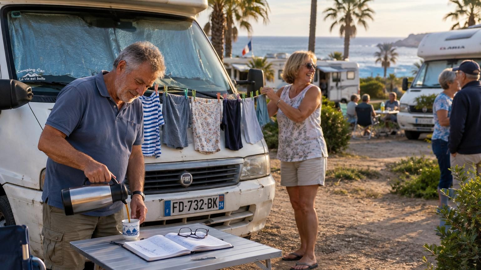 Retraités avec 2 500 euros à deux, Alain et Christelle passent l'hiver au Maroc en camping-car : « On va pas faire des mots croisés en attendant »