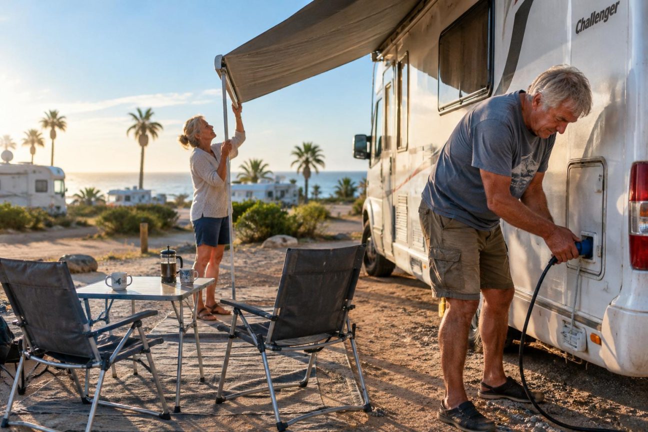 Retraités avec 2 500 euros par mois, Alain et Christelle passent l'hiver au Maroc en camping-car : "On va pas faire des mots croisés en attendant"