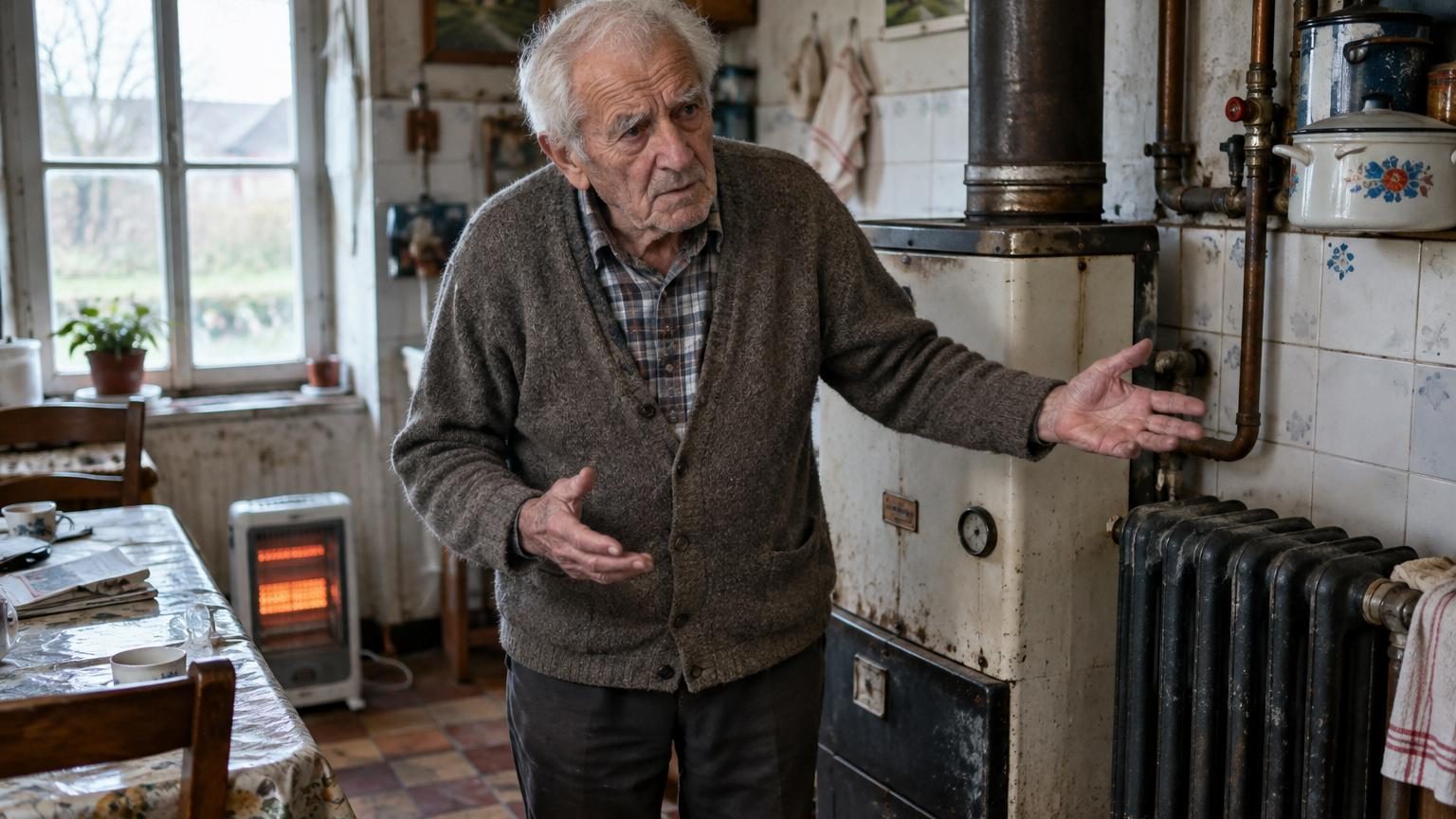 Roland, 87 ans, refuse de remplacer sa chaudière au fioul par une pompe à chaleur : « Tous nos amis équipés ont dû installer des chauffages d'appoint »