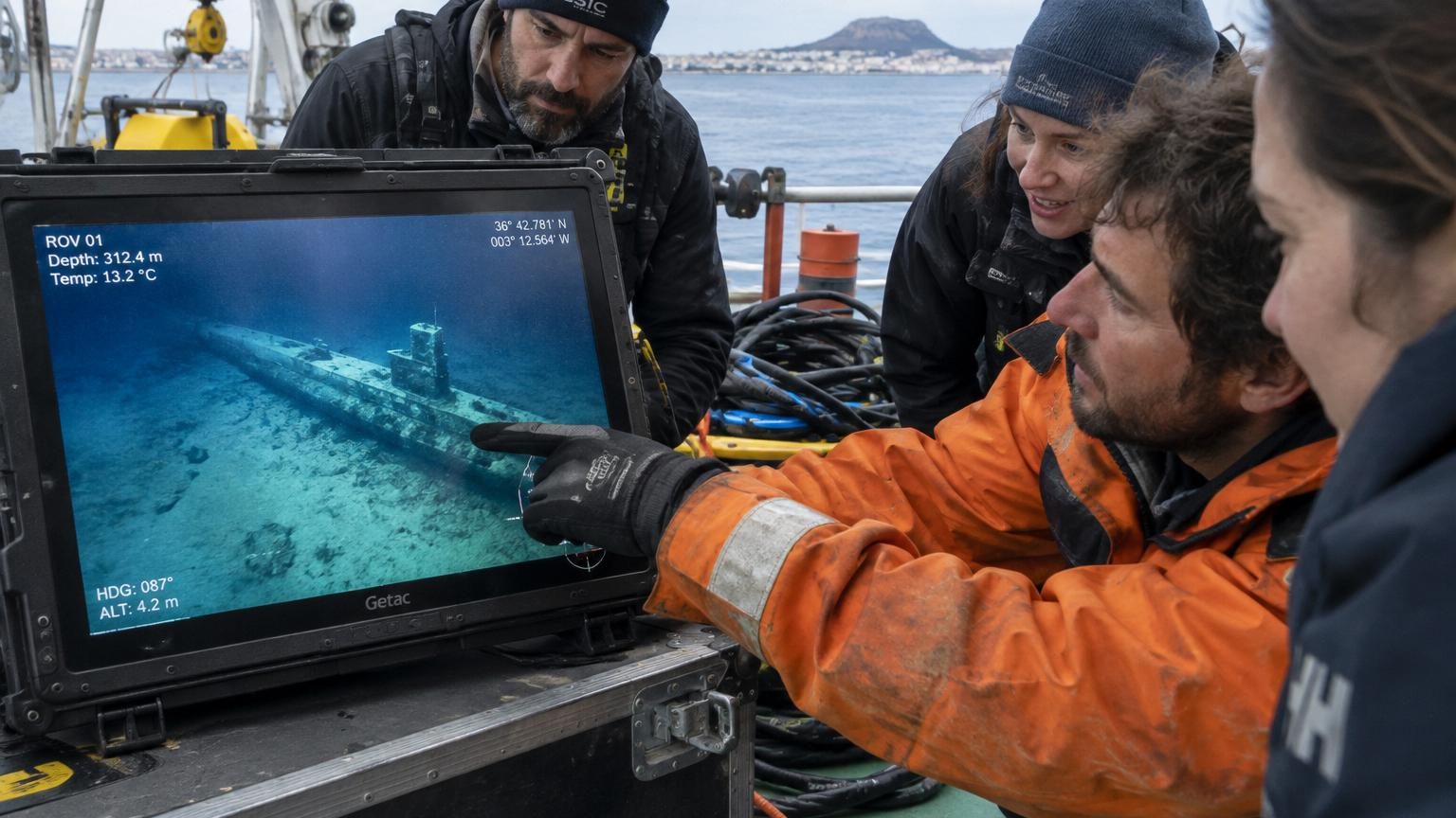 Sabordé en 1942 au large de l&rsquo;Espagne : le sous-marin français Le Tonnant retrouvé par les scientifiques 83 ans plus tard
