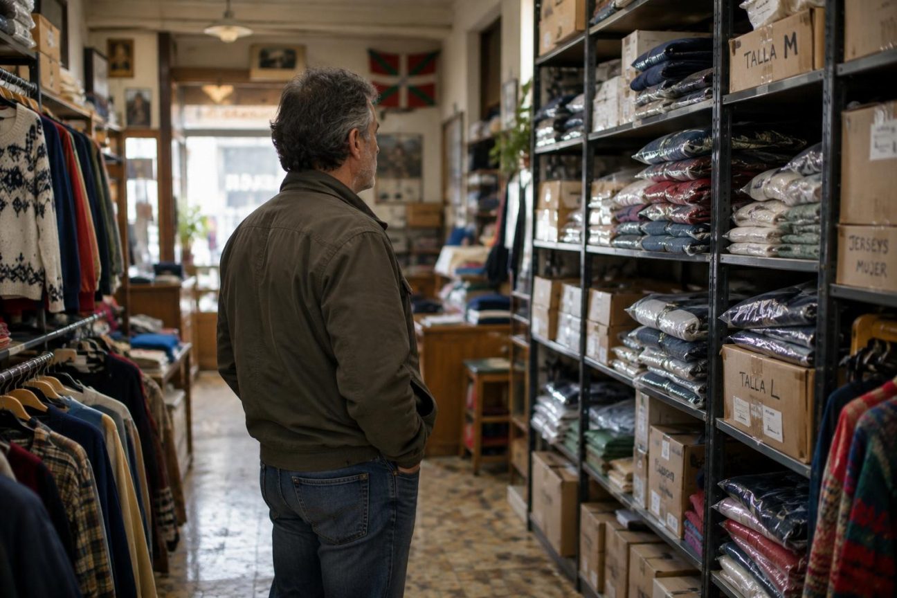 Santiago Abascal, 50 ans, raconte son enfance à Amurrio : « Ça sentait les cartons, le plastique et les vêtements. Mon père était un petit commerçant »