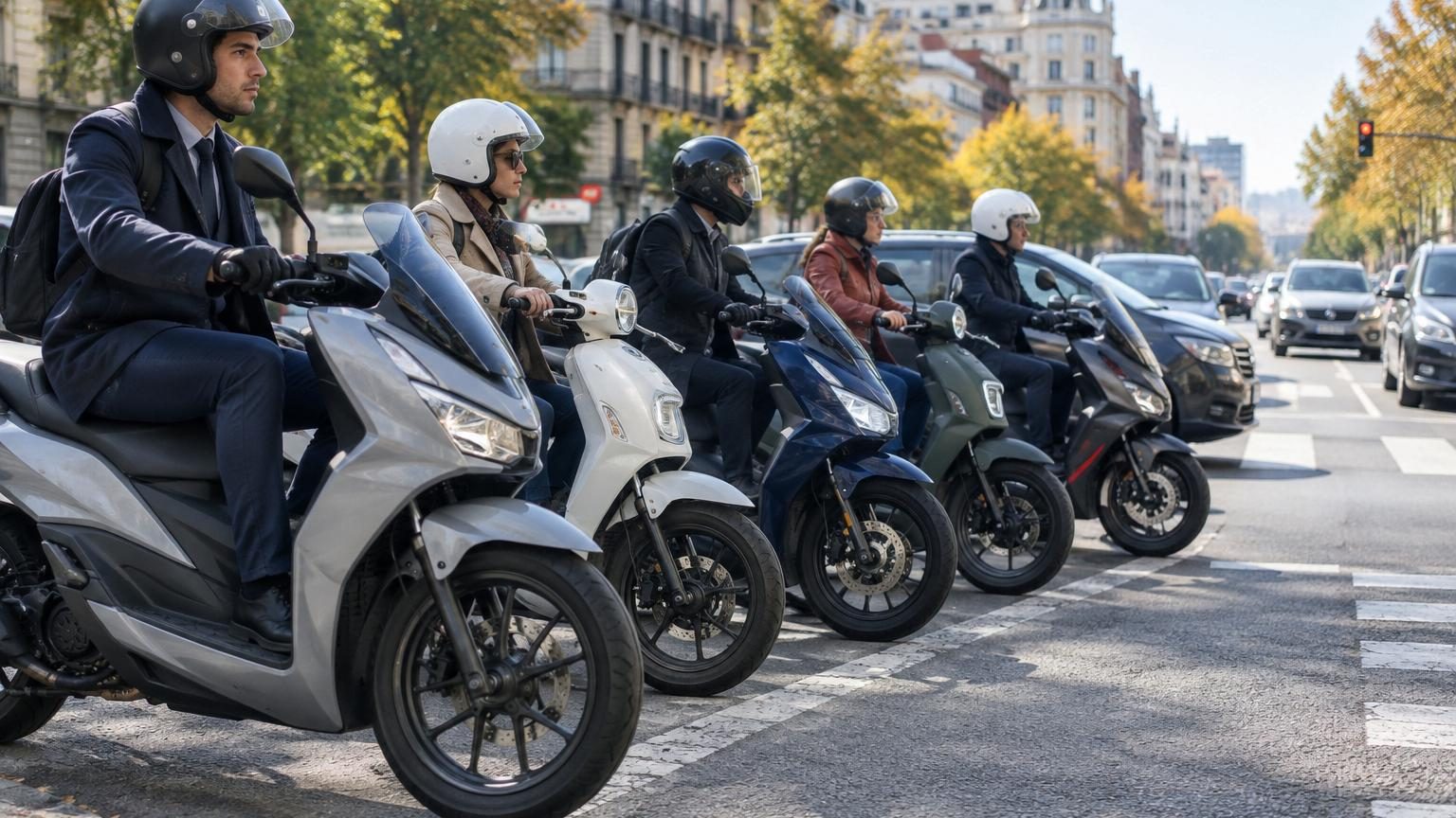 Scooters 125 cc à grandes roues : cinq modèles à moins de 3 000 euros qui changent la vie en ville