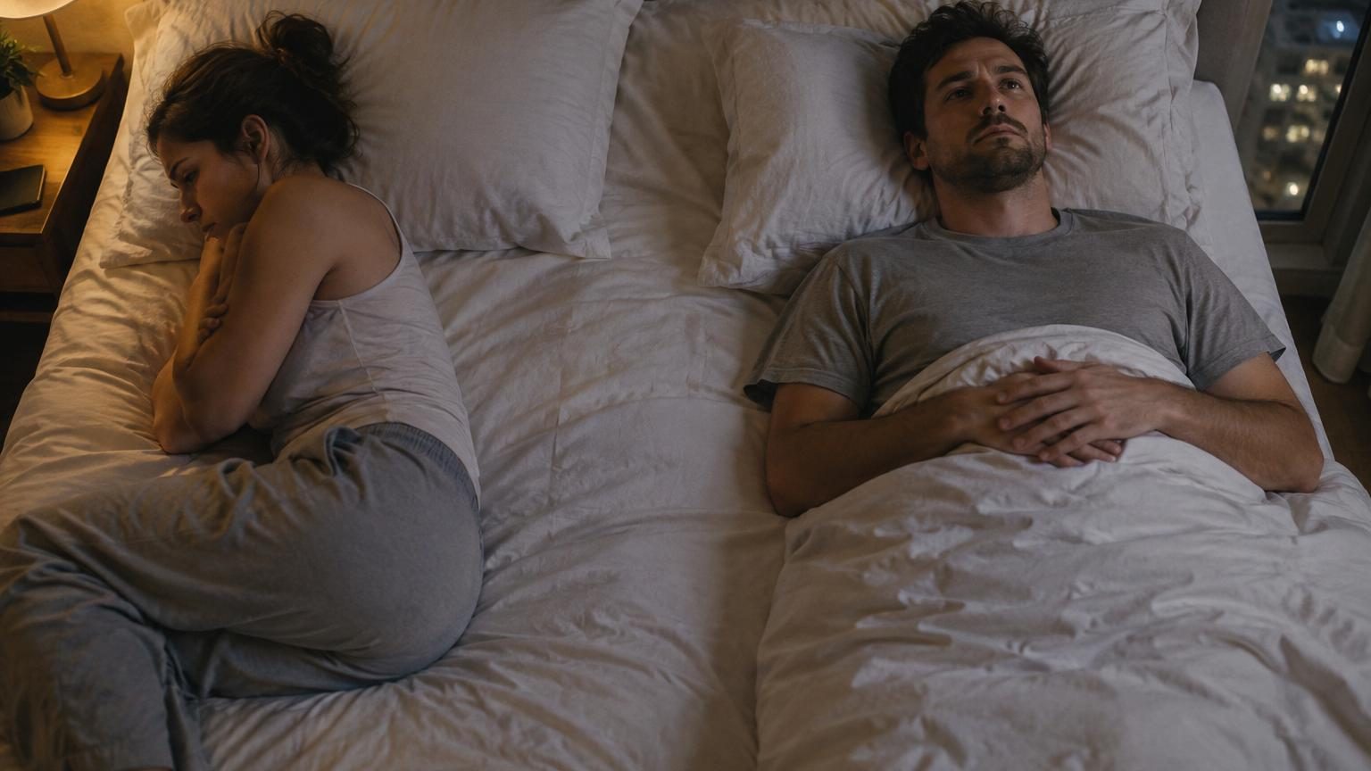 Selon une étude, la position dans laquelle vous dormez en couple révèle votre bonheur : ceux qui ne se touchent jamais sont les moins satisfaits