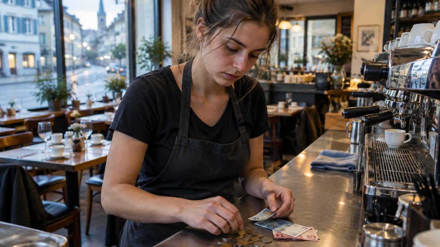 Serveuse en Suisse, Almu travaille 112 heures par semaine : voici ce qu'elle touche vraiment avec les pourboires