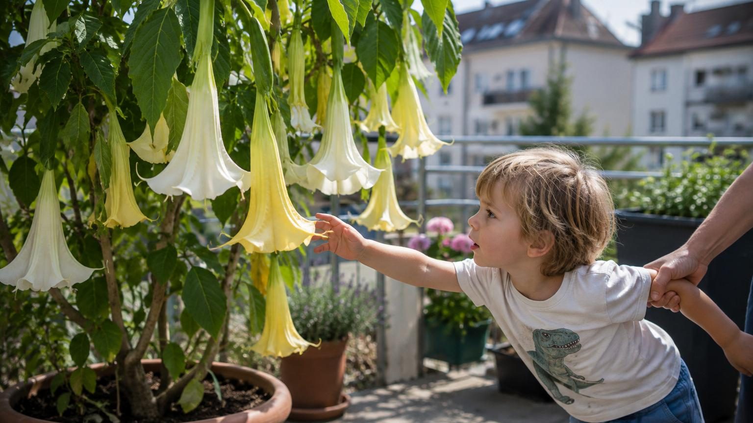 Ses fleurs géantes font le charme des terrasses : les experts alertent, cette plante très courante est hautement toxique