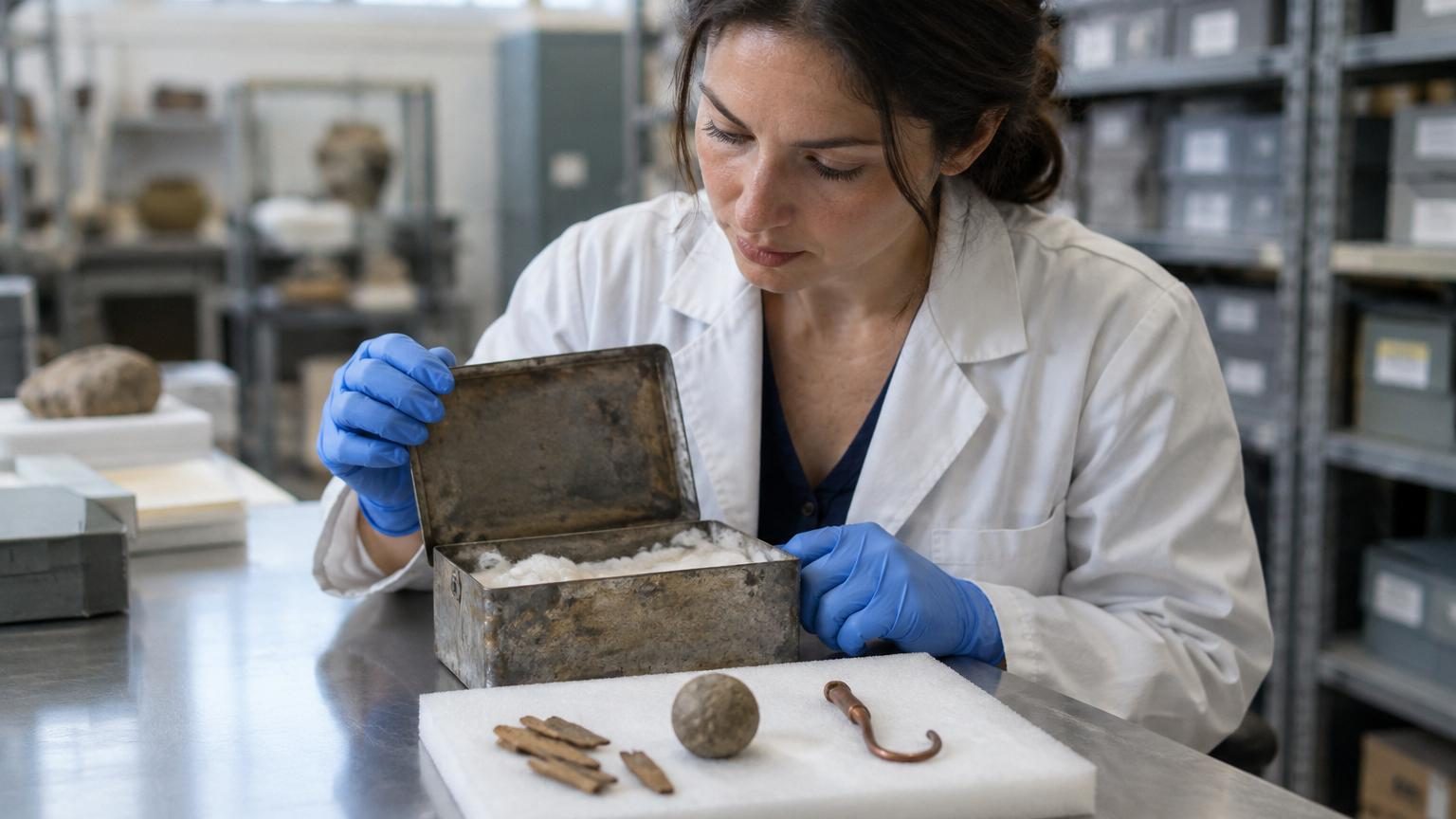 Seuls 3 objets ont été retrouvés dans la Grande Pyramide : l'un d'eux a disparu pendant plus de 100 ans