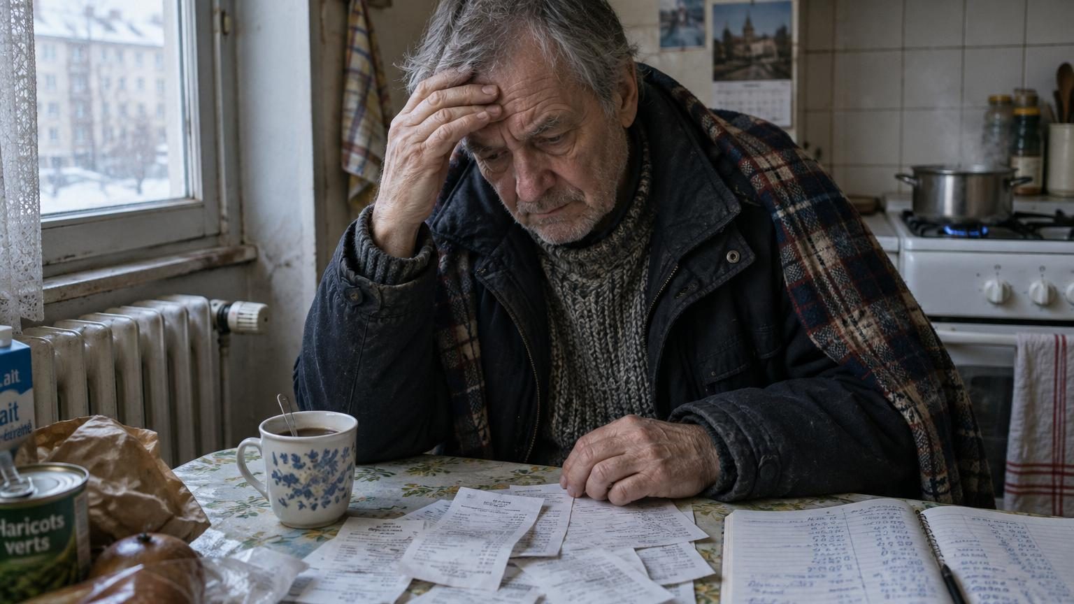 Simon, 70 ans, a une retraite trop basse pour vivre mais trop élevée pour les aides : « Je devrais choisir entre me chauffer et me nourrir »