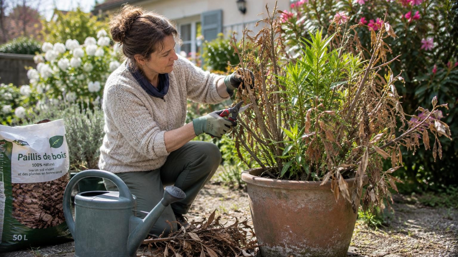 Son laurier-rose a brûlé pendant l'hiver : les gestes à faire au printemps pour une floraison spectaculaire tout l'été