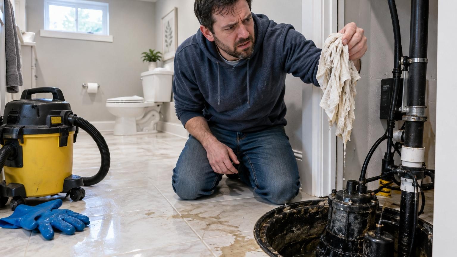 Son sous-sol tout neuf sentait les égouts : ce n'était ni une fuite ni un défaut de construction, mais des lingettes pour bébé