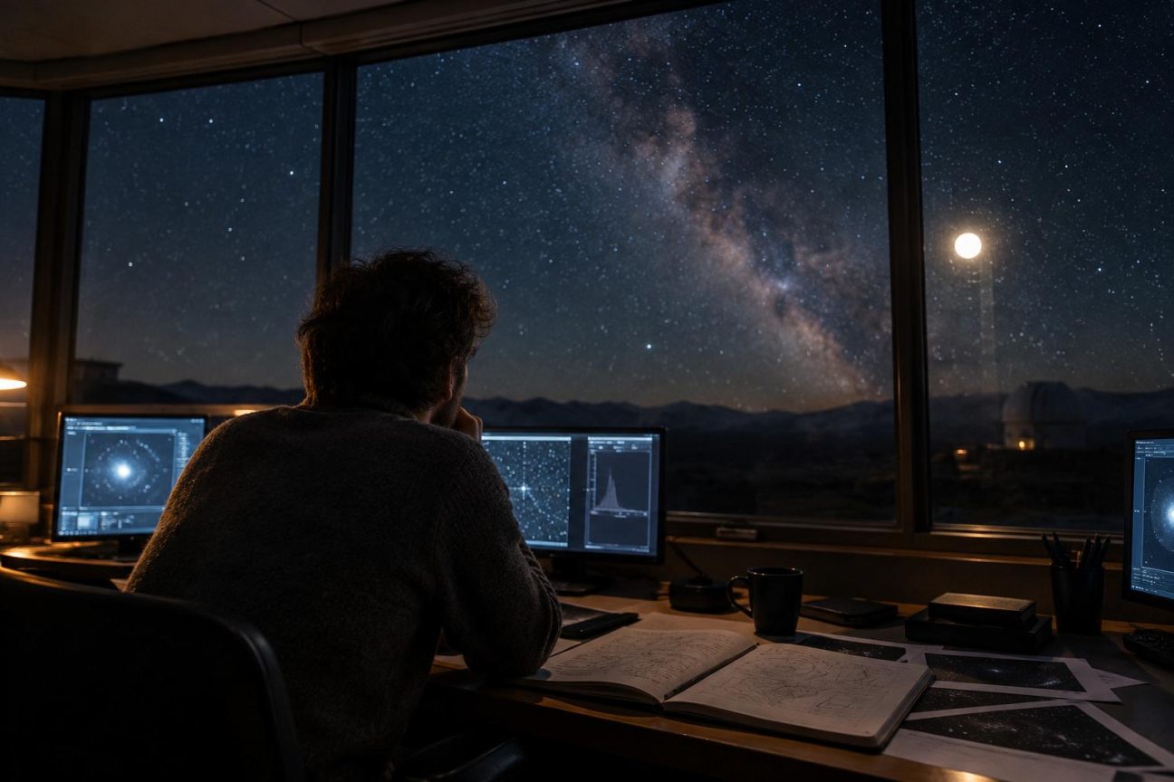 Stephen Hawking l'avait résumé en une phrase : ce que nous voyons du cosmos n'est qu'une bulle de lumière minuscule